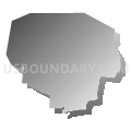 Census Tract 5901, Barceloneta Municipio, Puerto Rico (Gray Gradient Fill with Shadow)