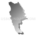 Census Tract 7502.01, Yauco Municipio, Puerto Rico (Gray Gradient Fill with Shadow)