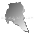 Census Tract 9603, Sabana Grande Municipio, Puerto Rico (Gray Gradient Fill with Shadow)