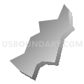 Census Tract 85, San Juan Municipio, Puerto Rico (Gray Gradient Fill with Shadow)