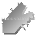 Fort Payne City School District, Alabama (Gray Gradient Fill with Shadow)