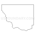 Blue Ridge Unified District, Arizona (Light Gray Border)