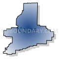 Mount Vernon-Enola School District, Arkansas (Radial Fill with Shadow)