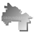 Southside School District, Arkansas (Gray Gradient Fill with Shadow)
