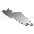 Atascadero Unified School District, California (Gray Gradient Fill with Shadow)