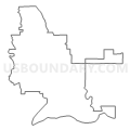 Fairfield-Suisun Unified School District, California (Light Gray Border)