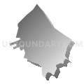 Newark Unified School District, California (Gray Gradient Fill with Shadow)
