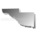 Gilpin County School District RE-1, Colorado (Gray Gradient Fill with Shadow)