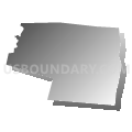 Suffield School District, Connecticut (Gray Gradient Fill with Shadow)