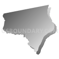 Cromwell School District, Connecticut (Gray Gradient Fill with Shadow)