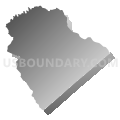 Columbia County School District, Georgia (Gray Gradient Fill with Shadow)