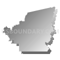 Mountain View School District 244, Idaho (Gray Gradient Fill with Shadow)