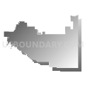 Madison School District 321, Idaho (Gray Gradient Fill with Shadow)