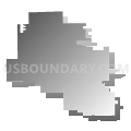 Mount Olive Community Unit School District 5, Illinois (Gray Gradient Fill with Shadow)