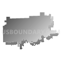 Oakwood Community Unit School District 76, Illinois (Gray Gradient Fill with Shadow)