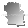 Porta Community Unit School District 202, Illinois (Gray Gradient Fill with Shadow)