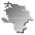 Oakland Community Unit School District 5, Illinois (Gray Gradient Fill with Shadow)