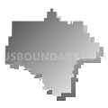 Bradford Community Unit School District 1, Illinois (Gray Gradient Fill with Shadow)
