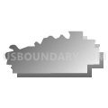 Crawfordsville Community Schools, Indiana (Gray Gradient Fill with Shadow)