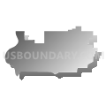 Sidney Community School District, Iowa (Gray Gradient Fill with Shadow)