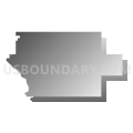 Ankeny Community School District, Iowa (Gray Gradient Fill with Shadow)