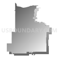 Auburn-Washburn Unified School District 437, Kansas (Gray Gradient Fill with Shadow)