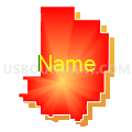 Salina Unified School District 305, Kansas (Bright Blending Fill with Shadow)