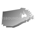 Boyle County School District, Kentucky (Gray Gradient Fill with Shadow)