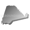 Ascension Parish School District, Louisiana (Gray Gradient Fill with Shadow)