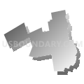 School Administrative District 09, Maine (Gray Gradient Fill with Shadow)