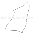 Bourne School District, Massachusetts (Light Gray Border)