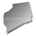 Chicopee School District, Massachusetts (Gray Gradient Fill with Shadow)