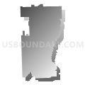 Chippewa Valley Schools, Michigan (Gray Gradient Fill with Shadow)
