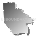 Sandusky Community School District, Michigan (Gray Gradient Fill with Shadow)