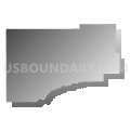 Webster County School District, Mississippi (Gray Gradient Fill with Shadow)