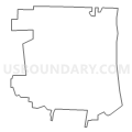 Dunklin R-V School District, Missouri (Light Gray Border)