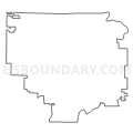 Maries County R-I School District, Missouri (Light Gray Border)