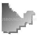 South Harrison School District, Missouri (Gray Gradient Fill with Shadow)