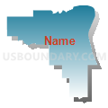 Scott City R-I School District, Missouri (Blue Gradient Fill with Shadow)
