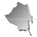 White Mountain Regional School District, New Hampshire (Gray Gradient Fill with Shadow)