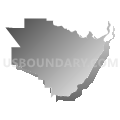 Peñasco Independent Schools, New Mexico (Gray Gradient Fill with Shadow)