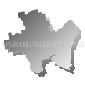Beekmantown Central School District, New York (Gray Gradient Fill with Shadow)
