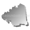 West Canada Valley Central School District, New York (Gray Gradient Fill with Shadow)