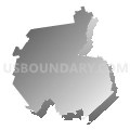 Chappaqua Central School District, New York (Gray Gradient Fill with Shadow)