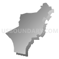 Ossining Union Free School District, New York (Gray Gradient Fill with Shadow)