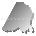 Stanly County Schools, North Carolina (Gray Gradient Fill with Shadow)