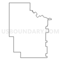 Killdeer Public School District 16, North Dakota (Light Gray Border)