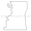 Fairmount Public School District 18, North Dakota (Light Gray Border)