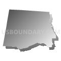 Western Local School District, Ohio (Gray Gradient Fill with Shadow)