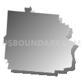 Urbana City School District, Ohio (Gray Gradient Fill with Shadow)